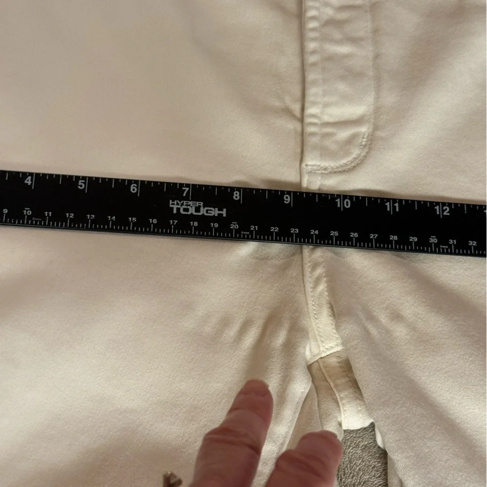 NYDJ Sheri Slim White Lift Tuck‎ Technology USA Made Ladies Size 10